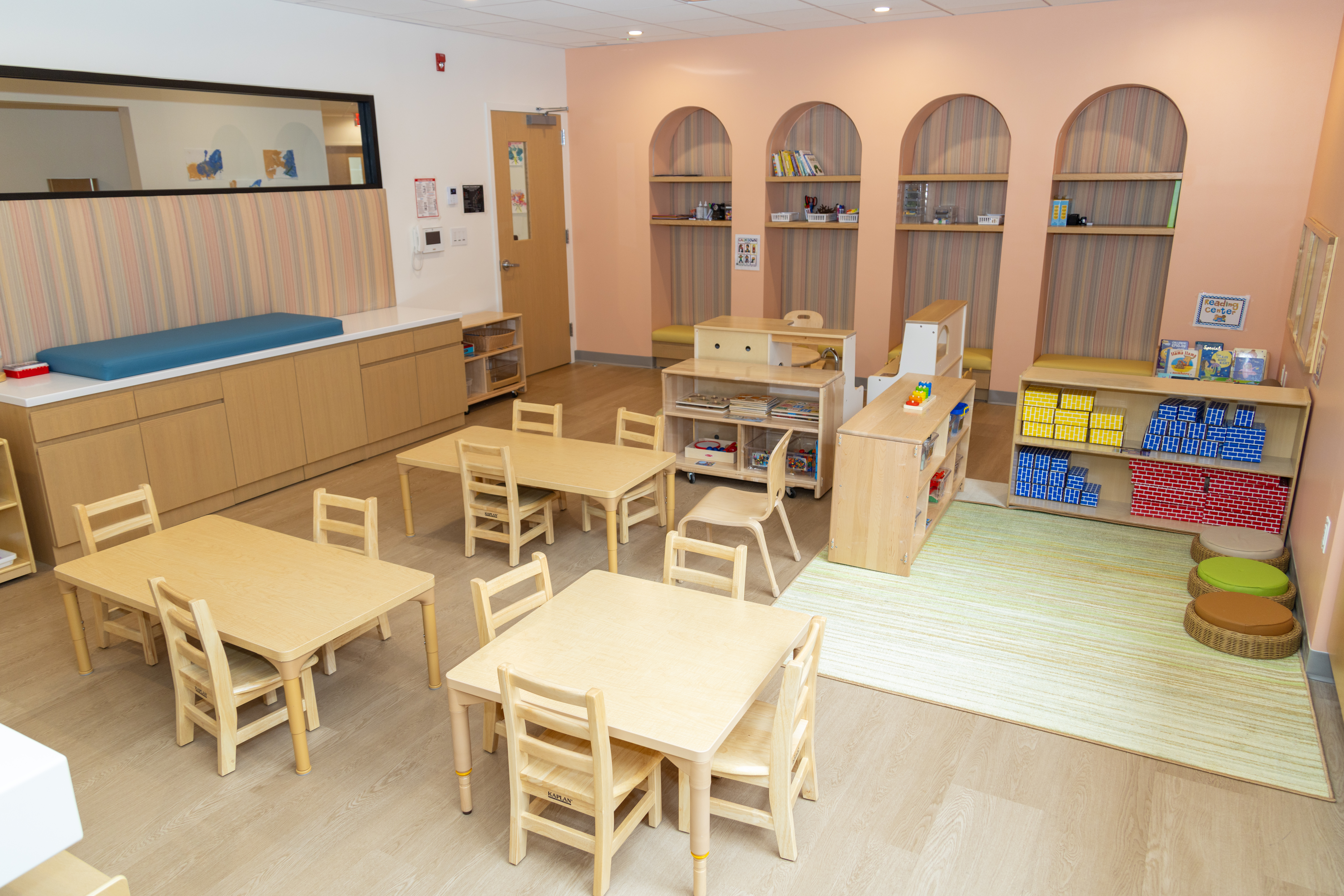 New daycare space for children at The Little Apple