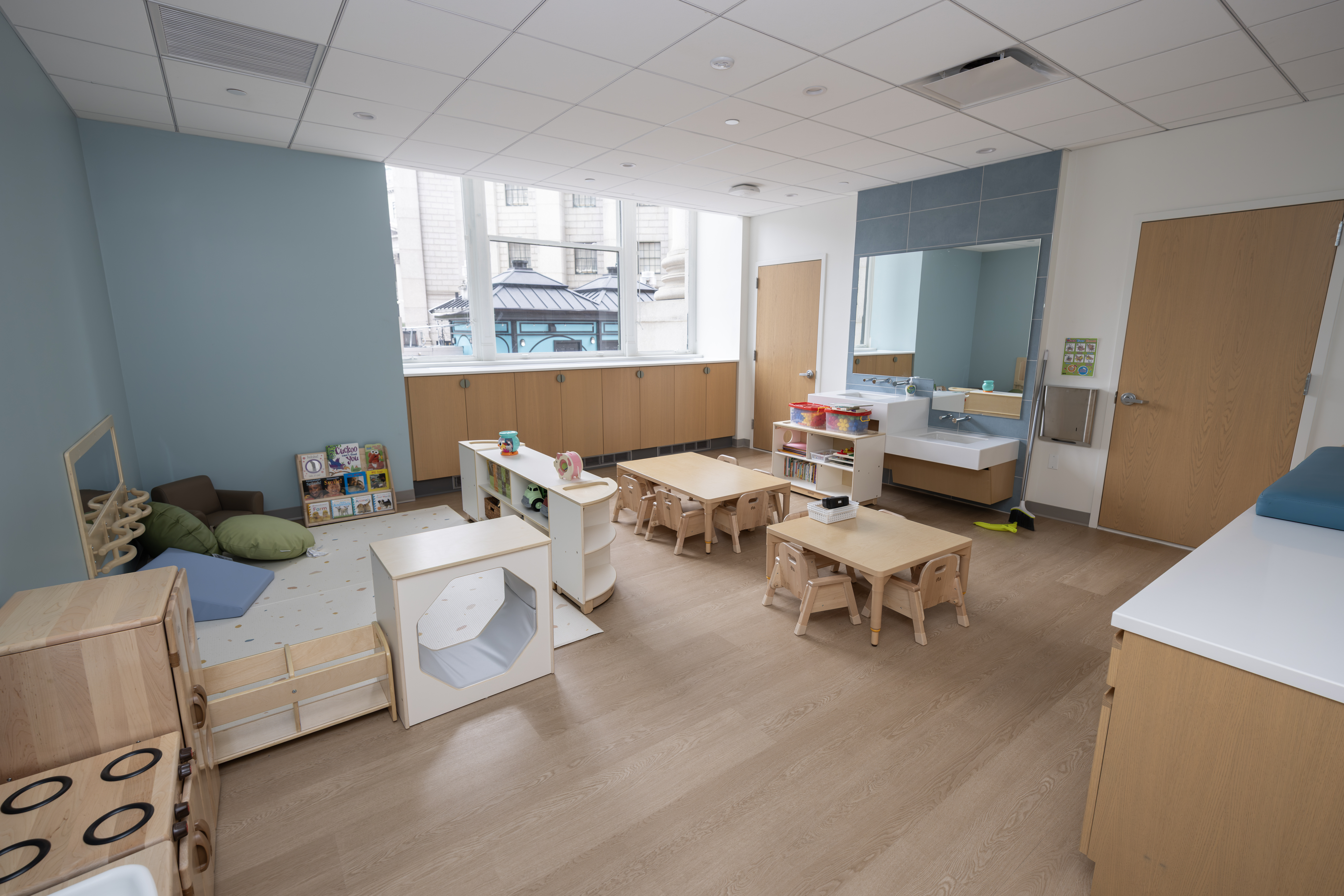 New daycare space for children at The Little Apple