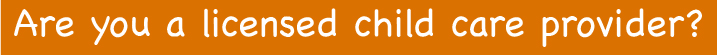 Childcare Banner