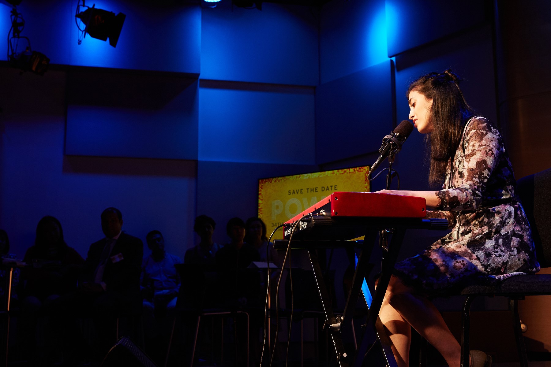 Performance by Ashni Dave, Asian American Arts Alliance Town Hall, June 2017, The Greene Space WNYC