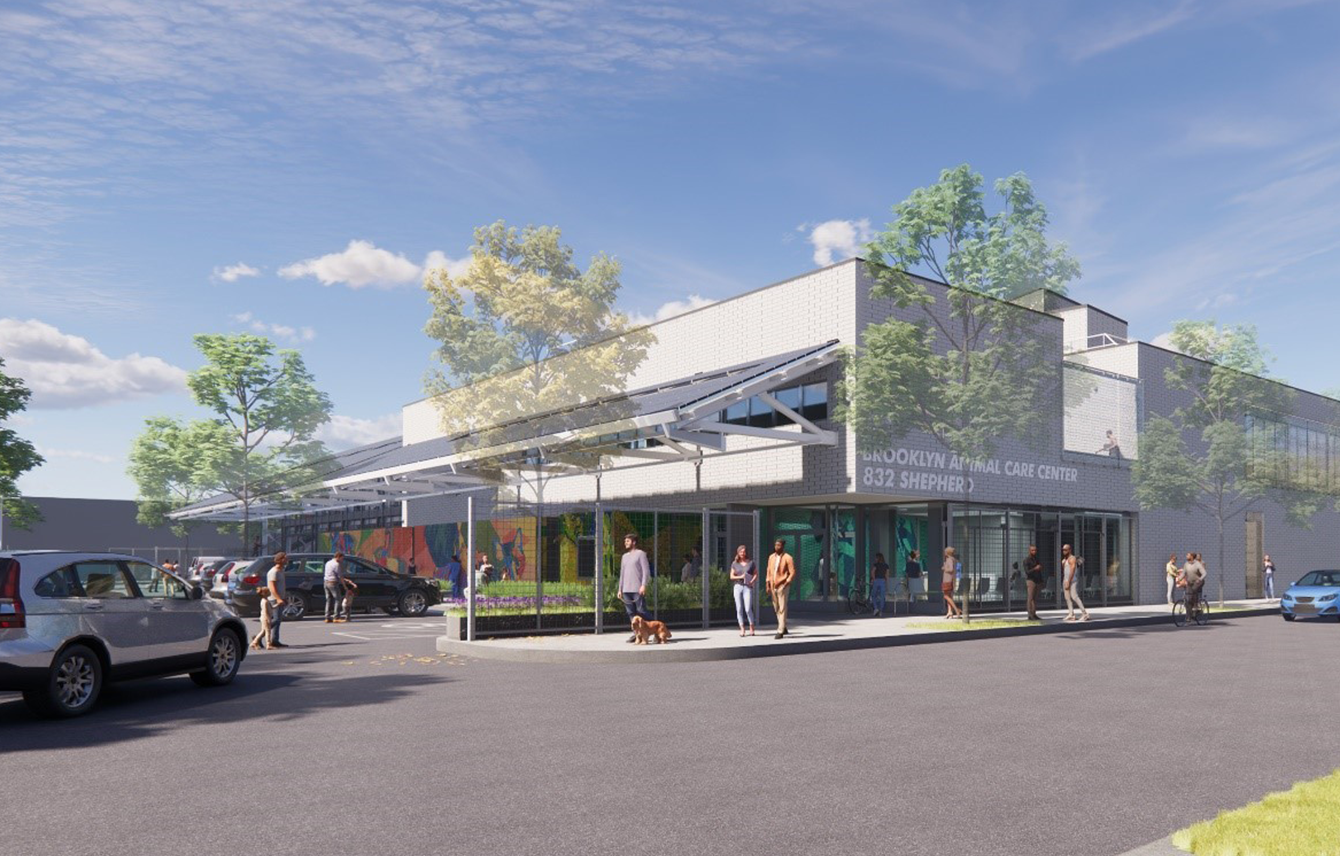 Artist rendering of new facility
                                           