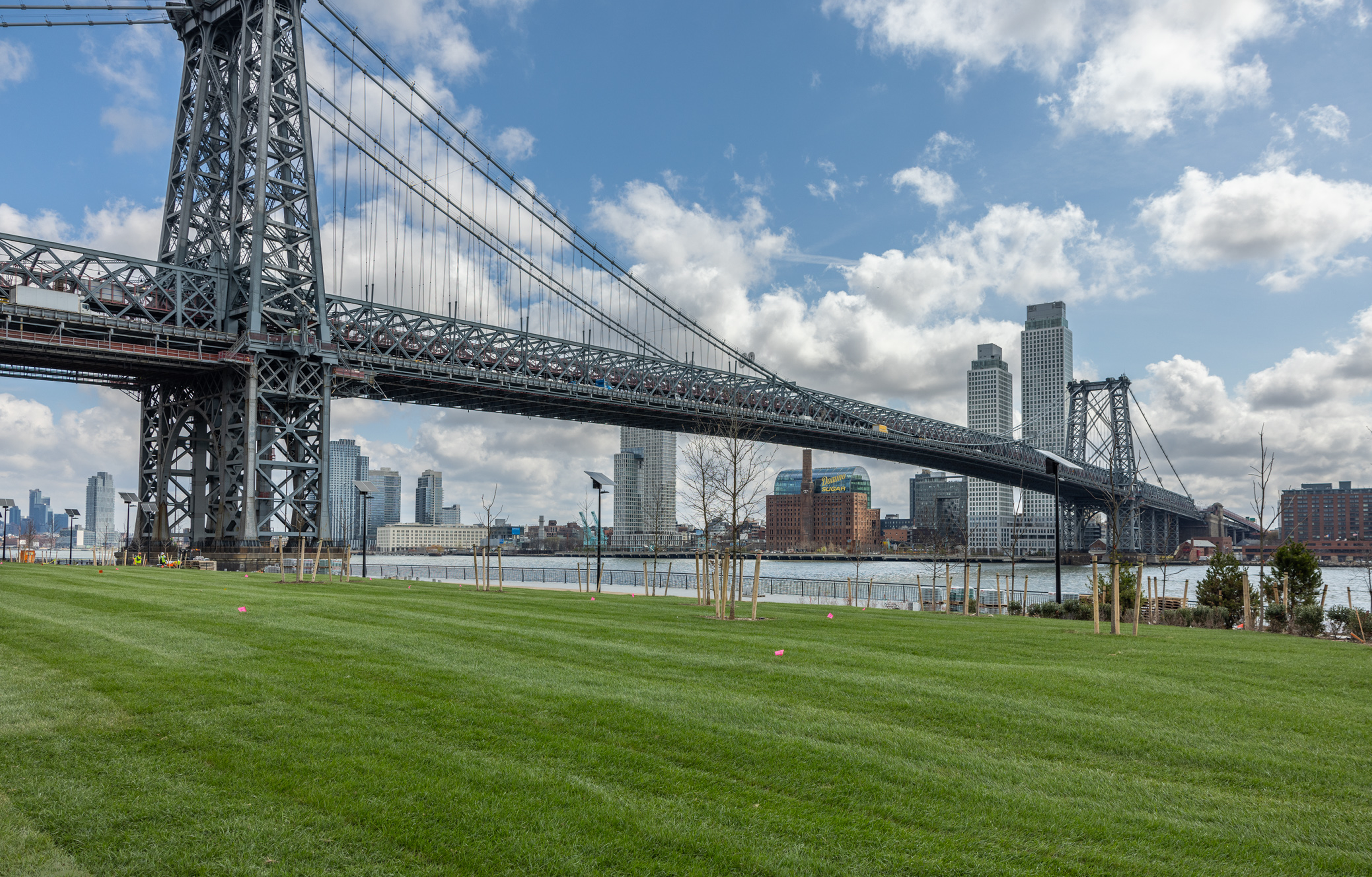East River Park field
                                           