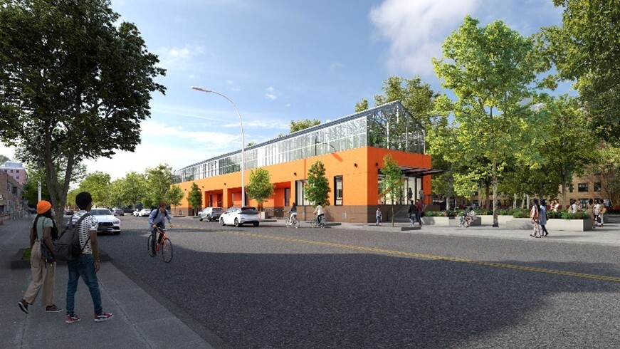Rendering of the Marlboro Agricultural Education Center