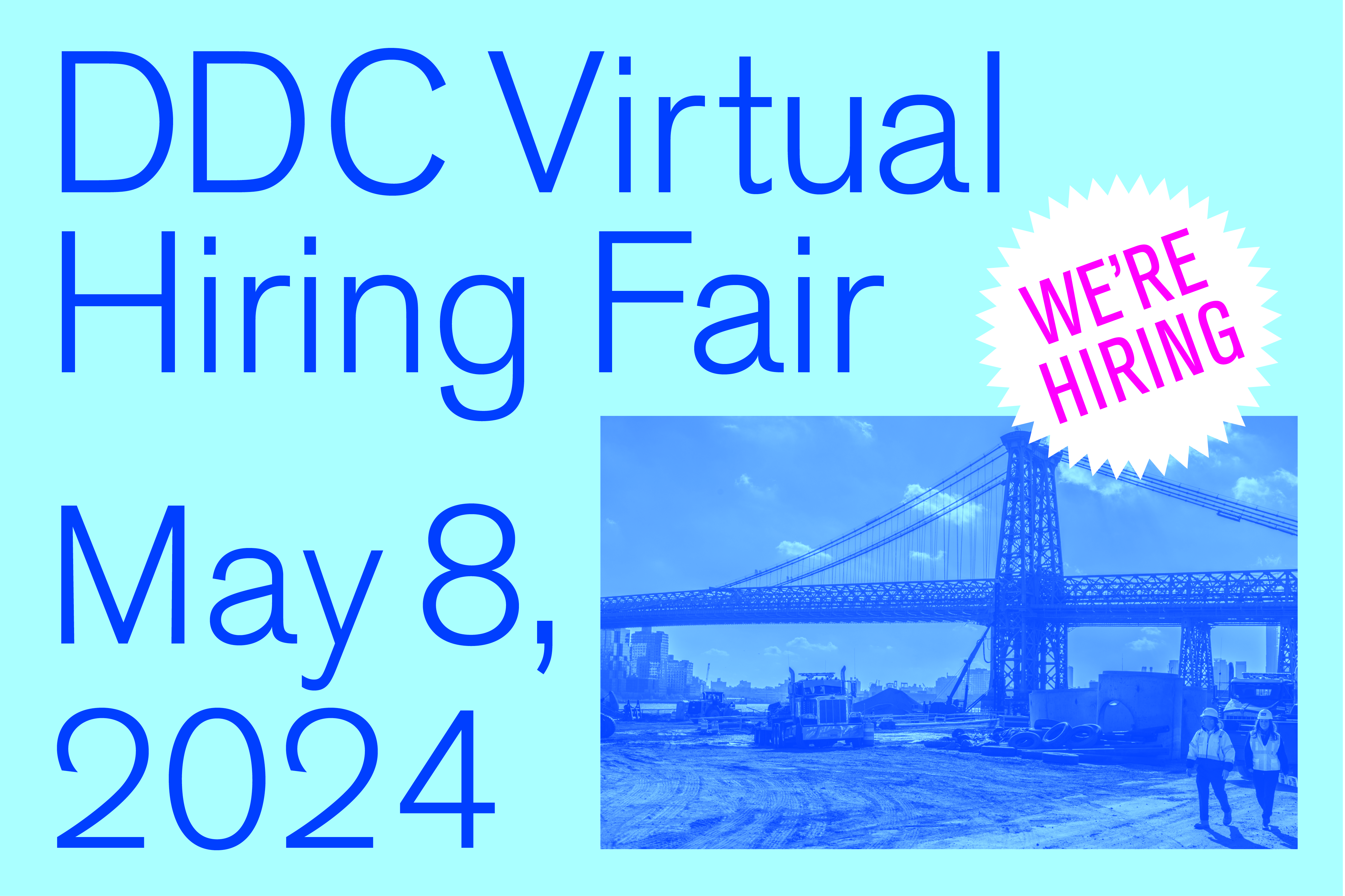 DDC Virtual Hiring Fair Announcement on May 8th