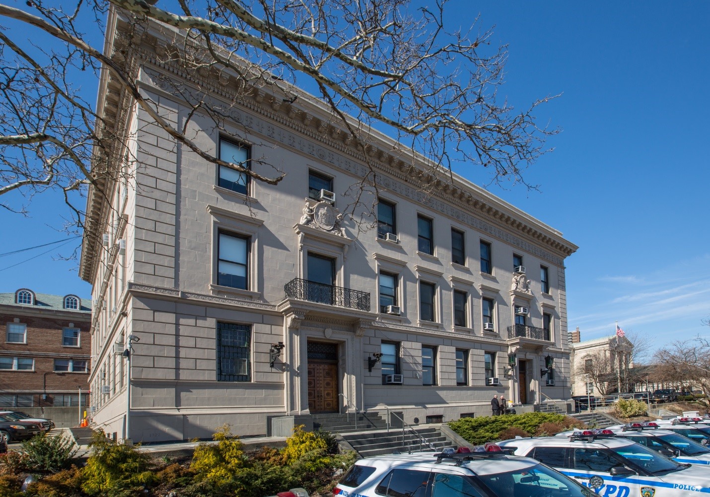 new facade 120th precinct