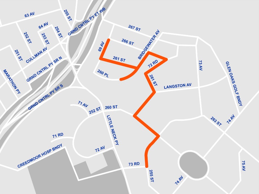 Map of the project area