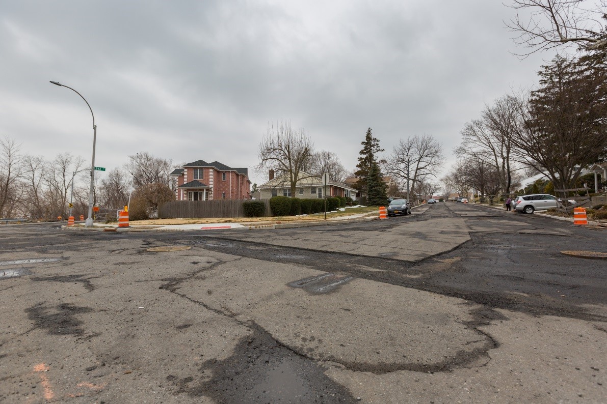 261st Street from where it meets Bridgewater Avenue