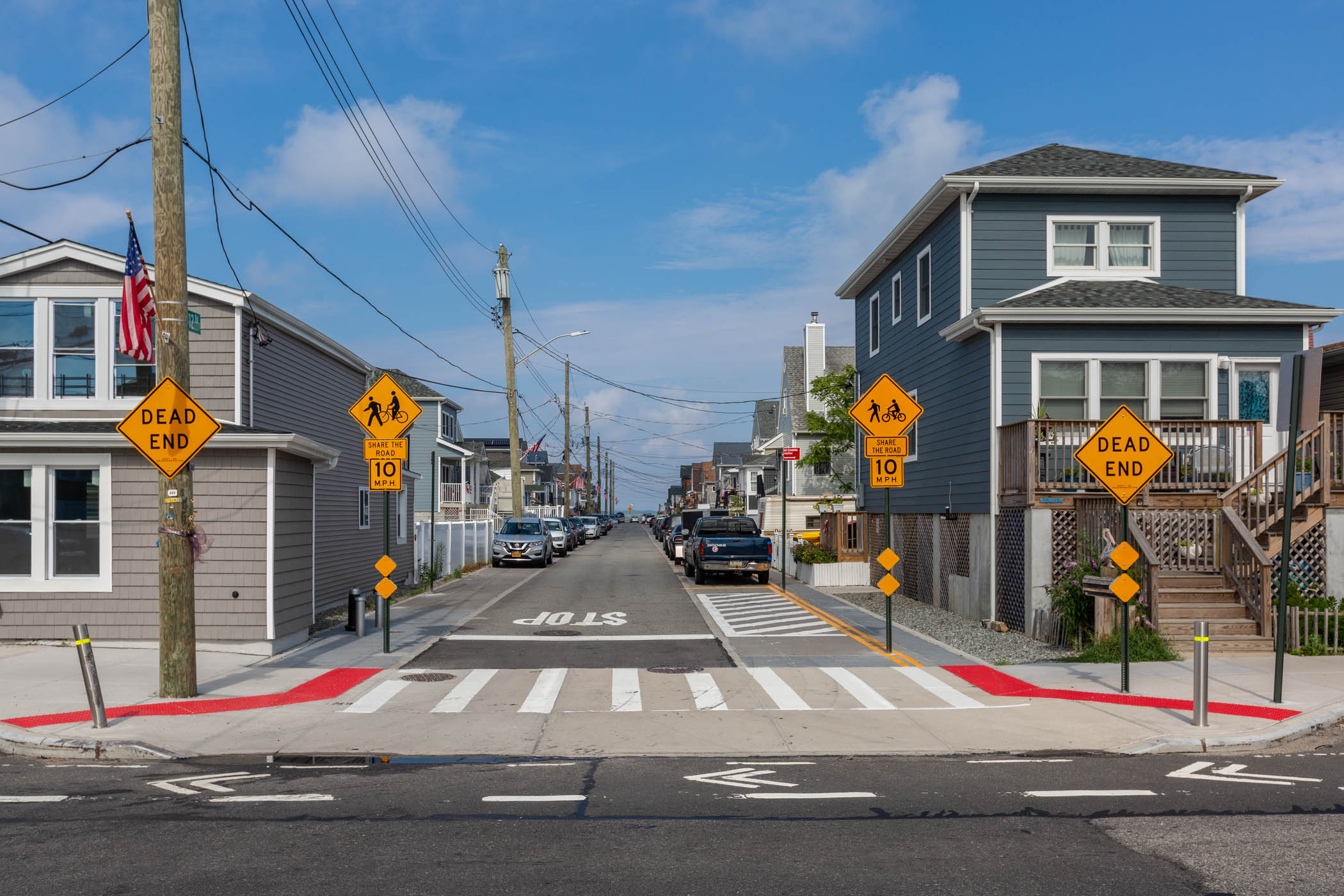 image of completed streets in broad channel