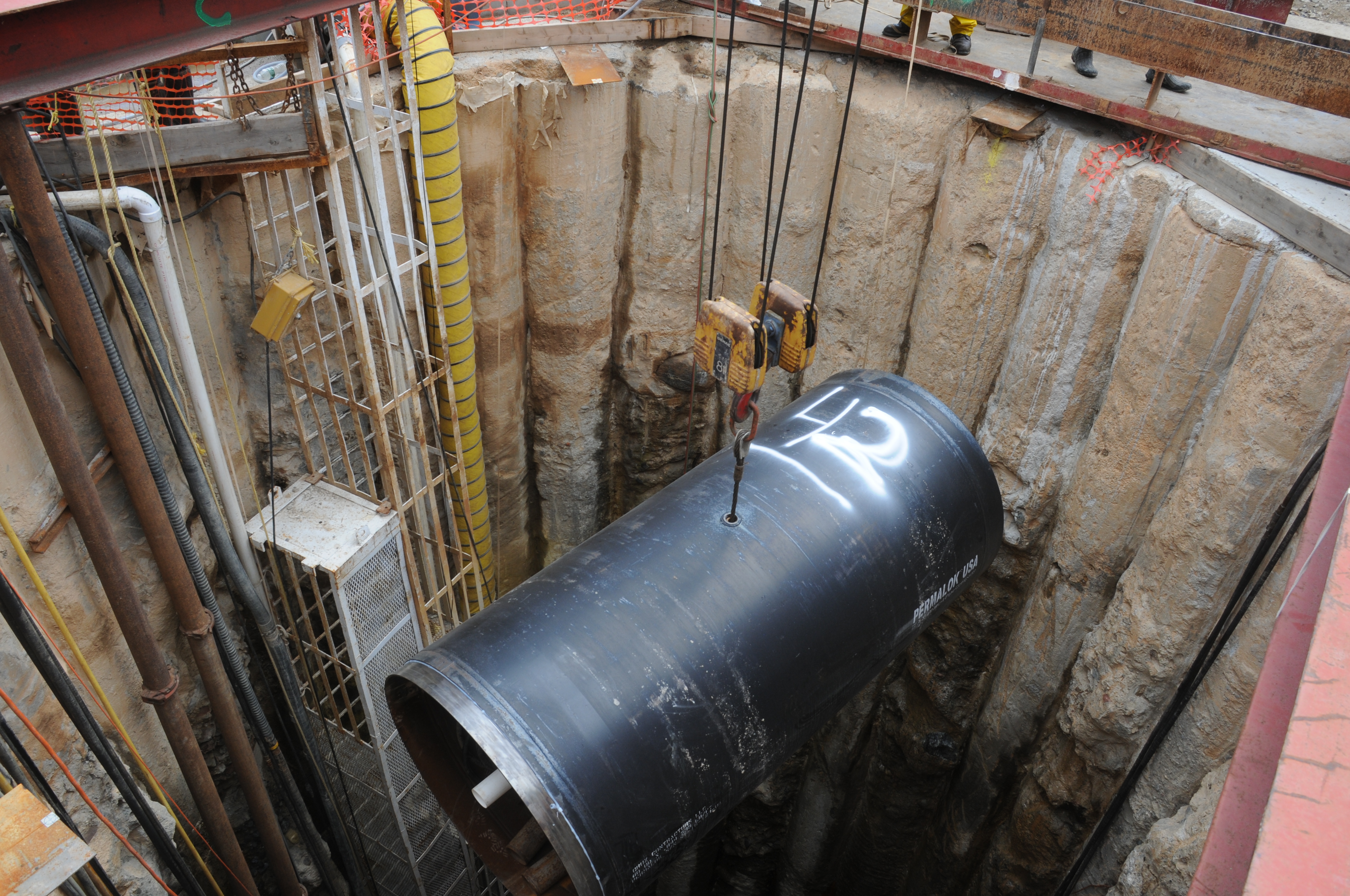 New water main