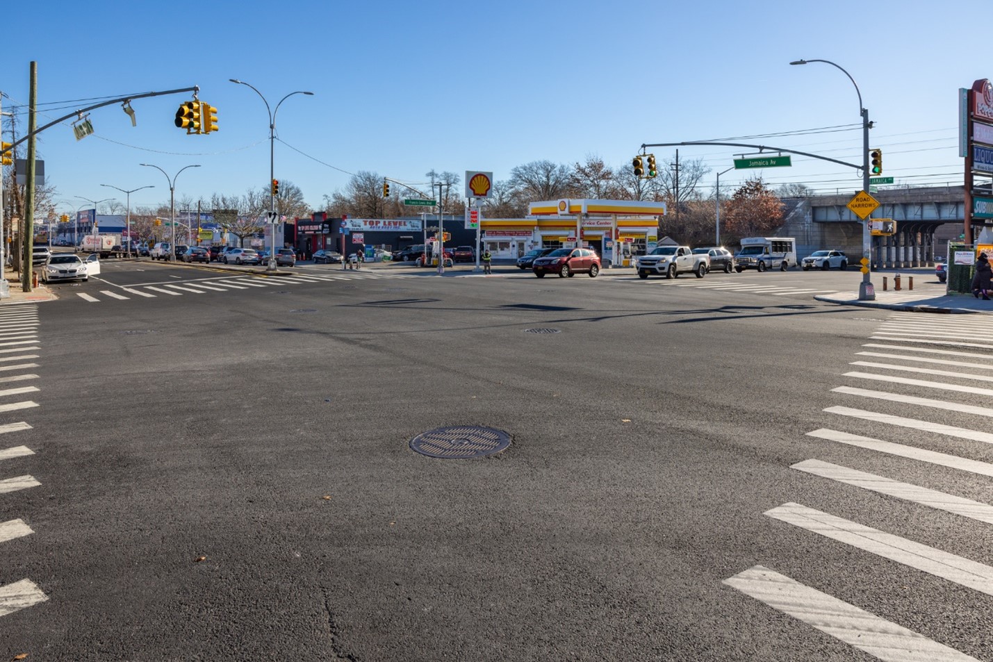 repaved roadway
