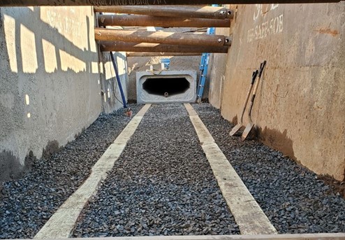 new storm sewer