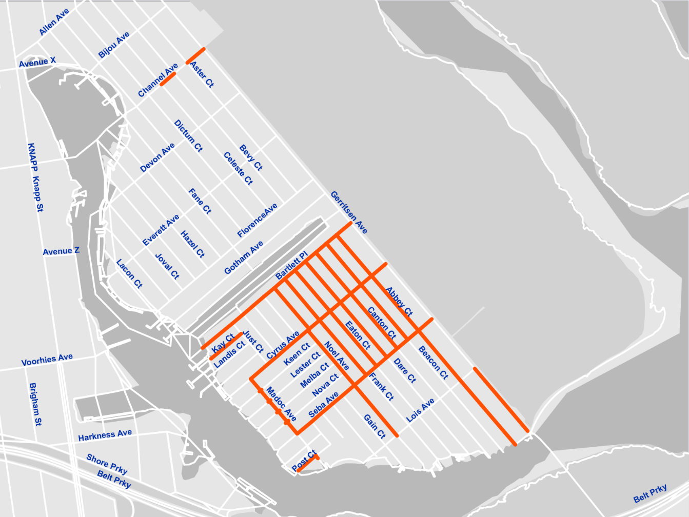 project map