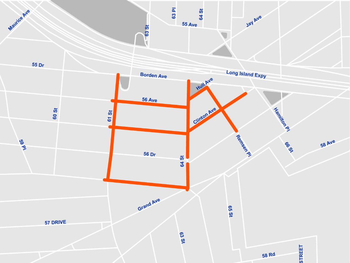 map of work