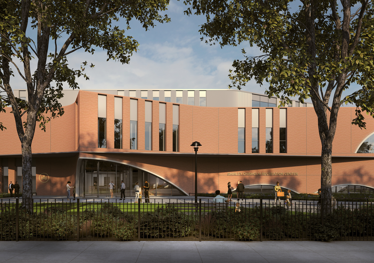 artist rendering of recreation center