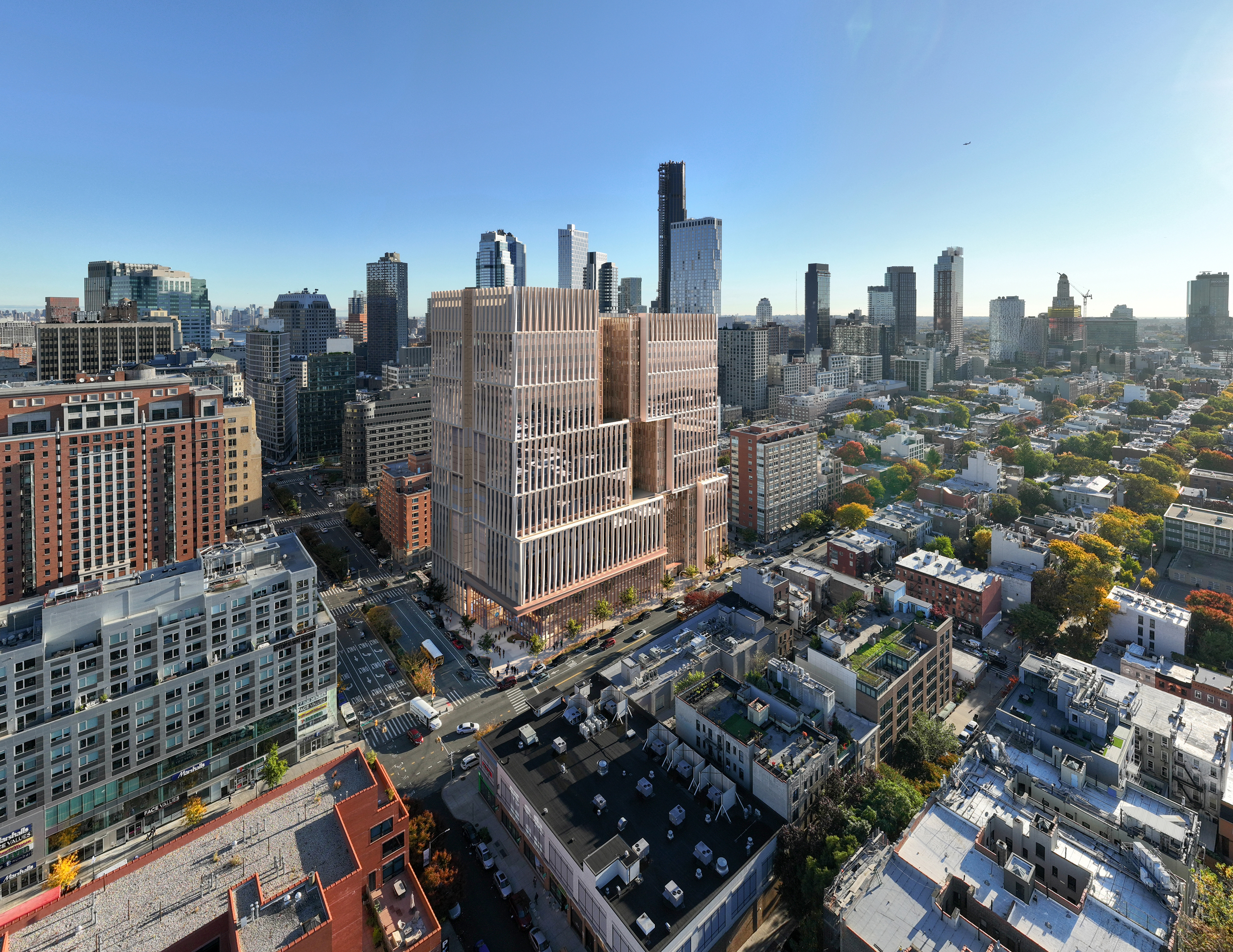 rendering of the new Brooklyn jail