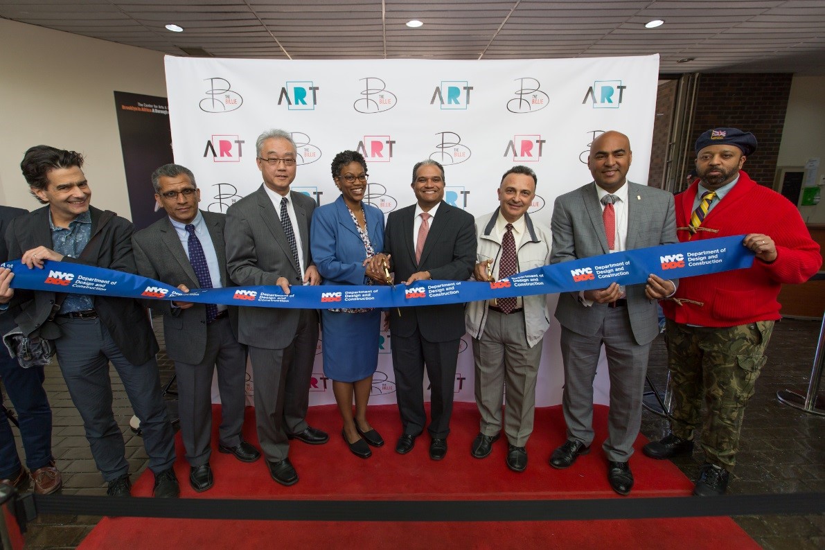 DDC team performs ribbon cutting