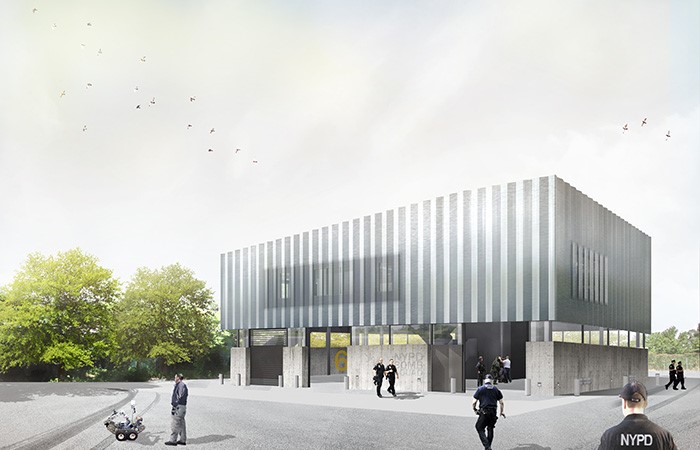 The new NYPD Bomb Squad training facility