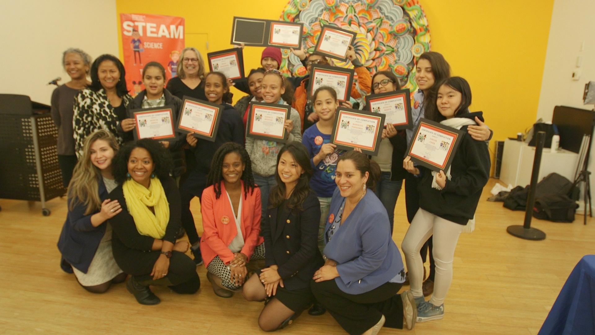 26 middle and high school students