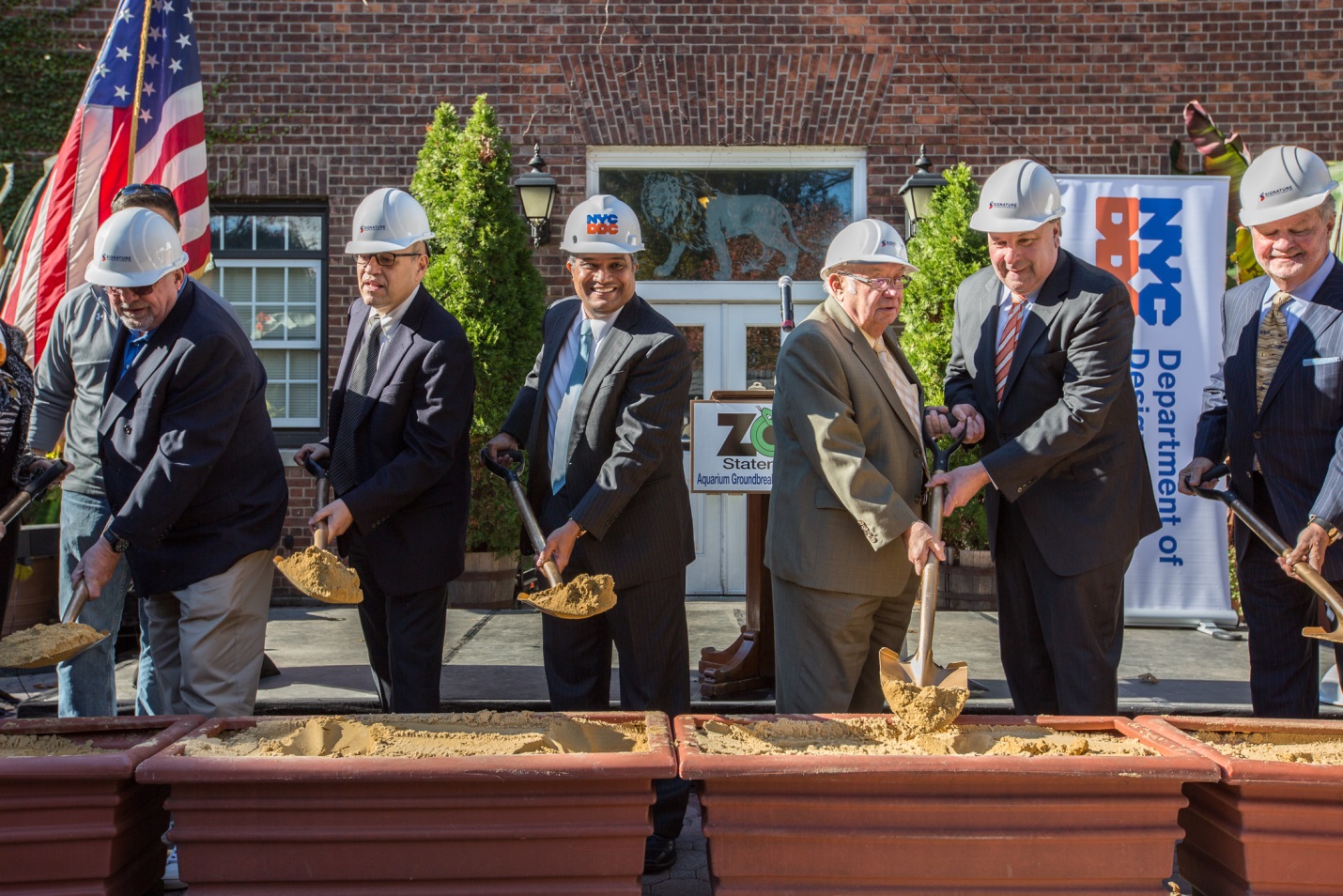 NYC DDC DDC Breaks Ground on Renovation of Staten Island Zoo Aquarium