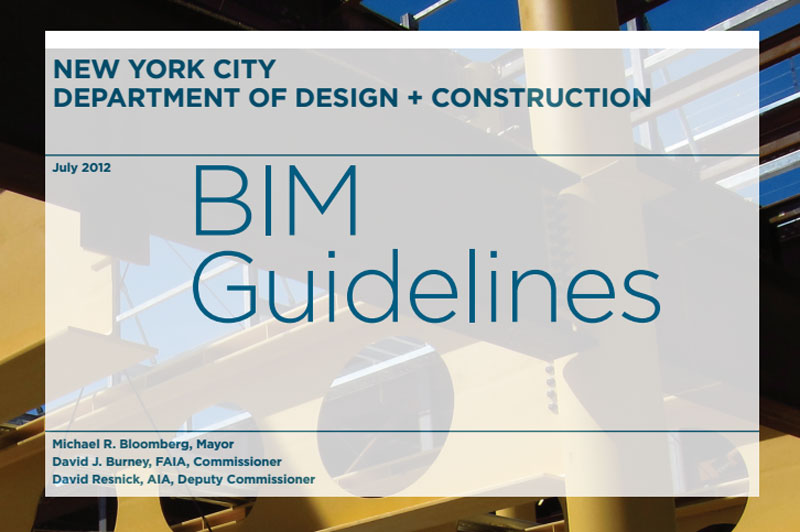 Cover for the BIM Guidelines.