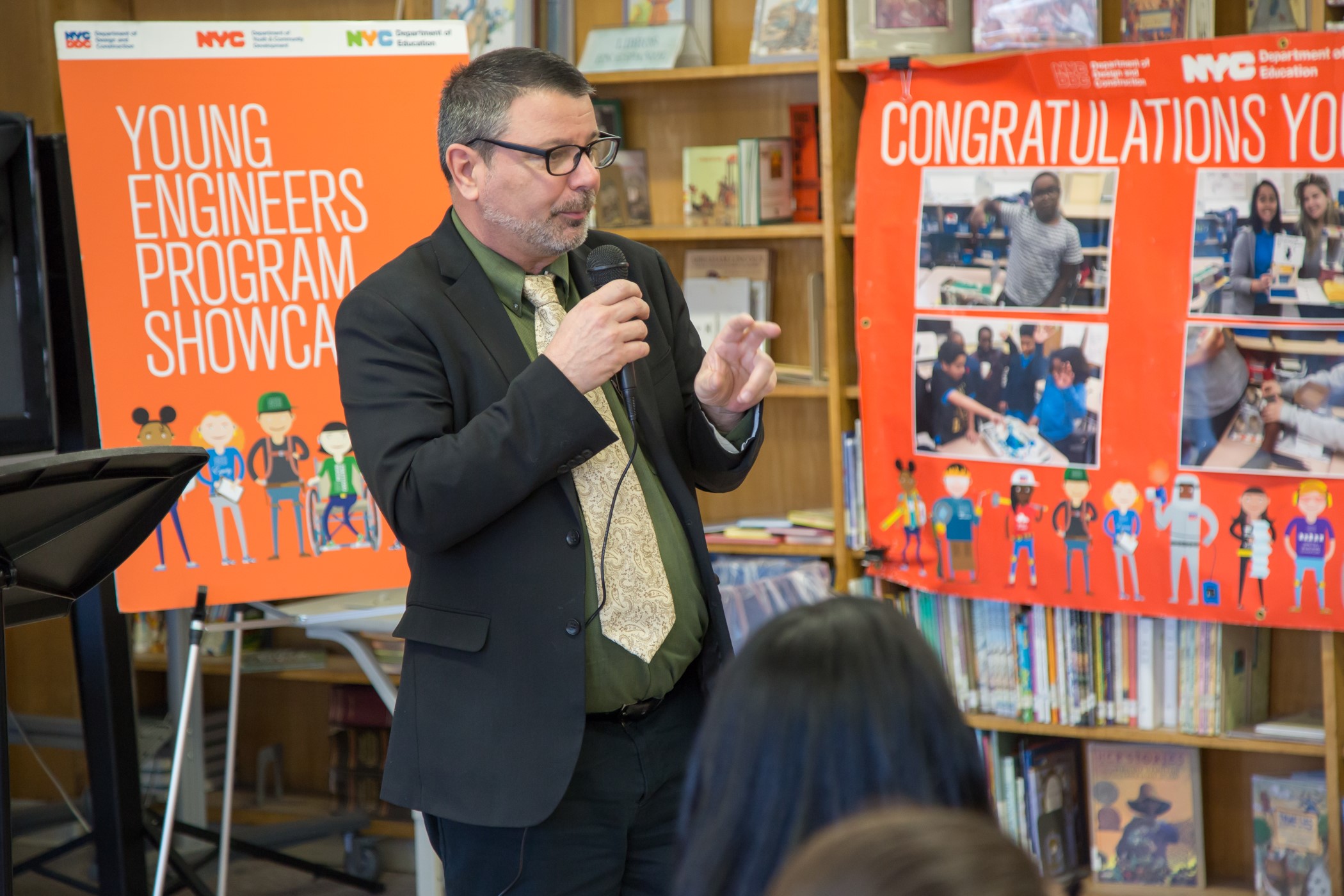 Patrick Kelly, principal of Urban Science Academy