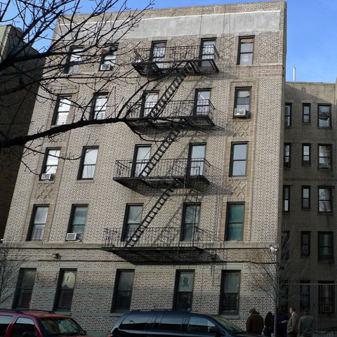 a residential building in NYC