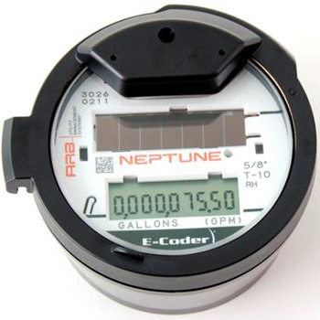 Solar Neptune Water Meter