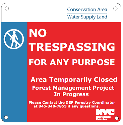 Temporary Closure Signs