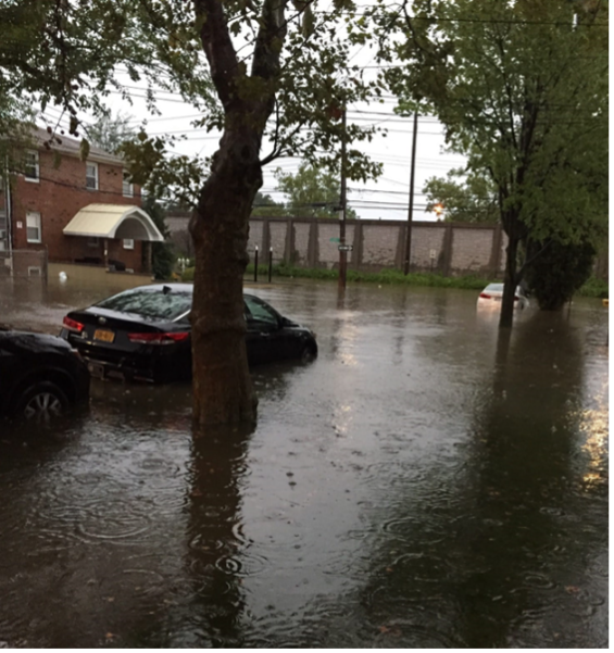 image of flooded roadway