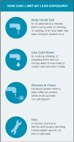 tips for limiting lead exposure