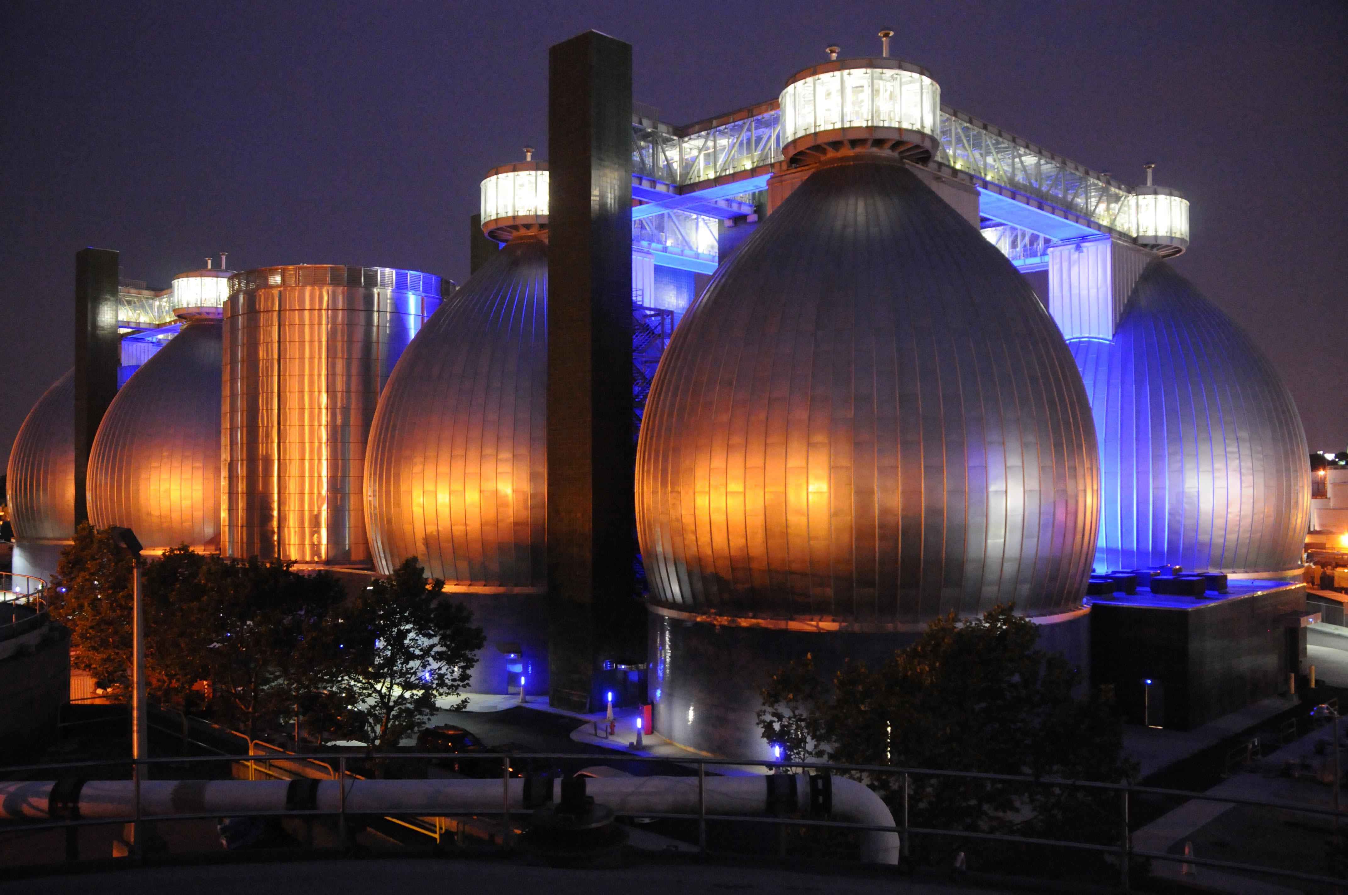 image of Newtown Creek Digester Eggs