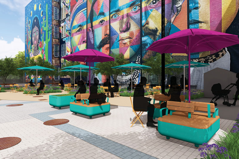 Hudson-Houston Plaza