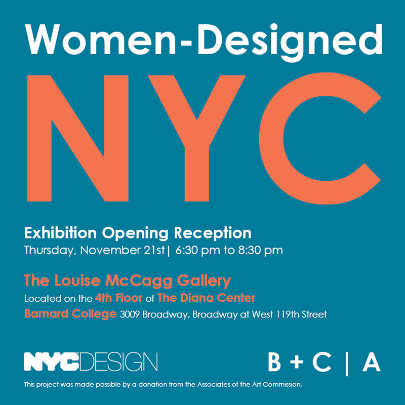Women-Designed NYC Exhibition and Opening Reception