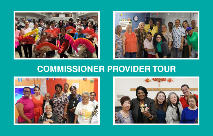 Commissioner Provider Tour Graphic
                                           