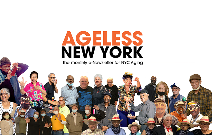 Image that shows older New Yorkers
                                           
