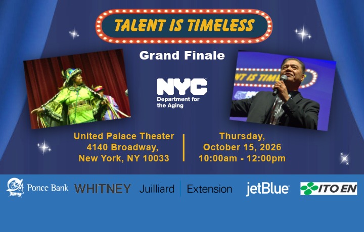 Talent is Timeless Grand Finale on October 15
                                           