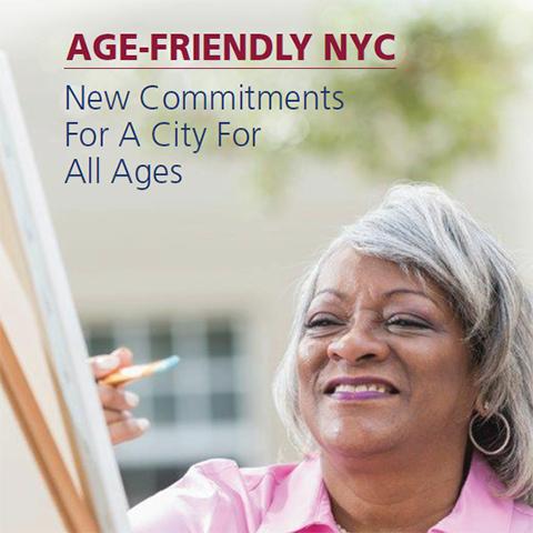 Report Cover for Age Friendly NYC 2017