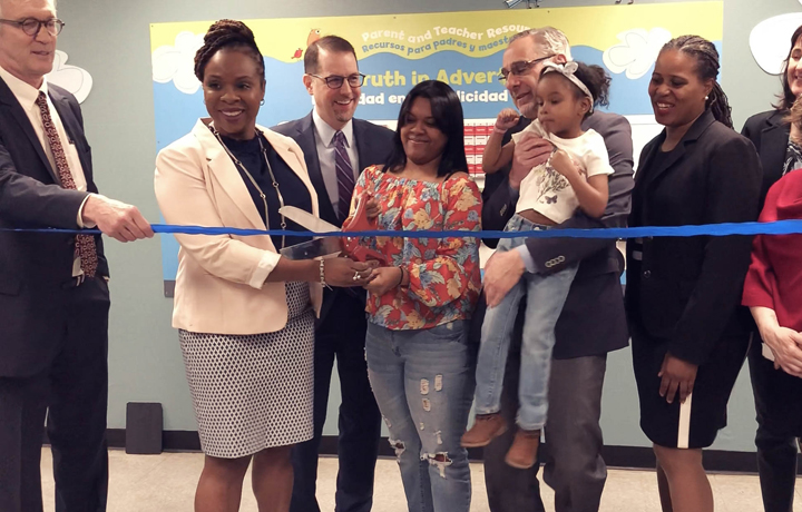 Administrator Carter joins CMOM for a ribbon cutting