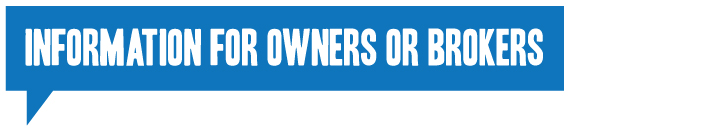 Information for owners or brokers