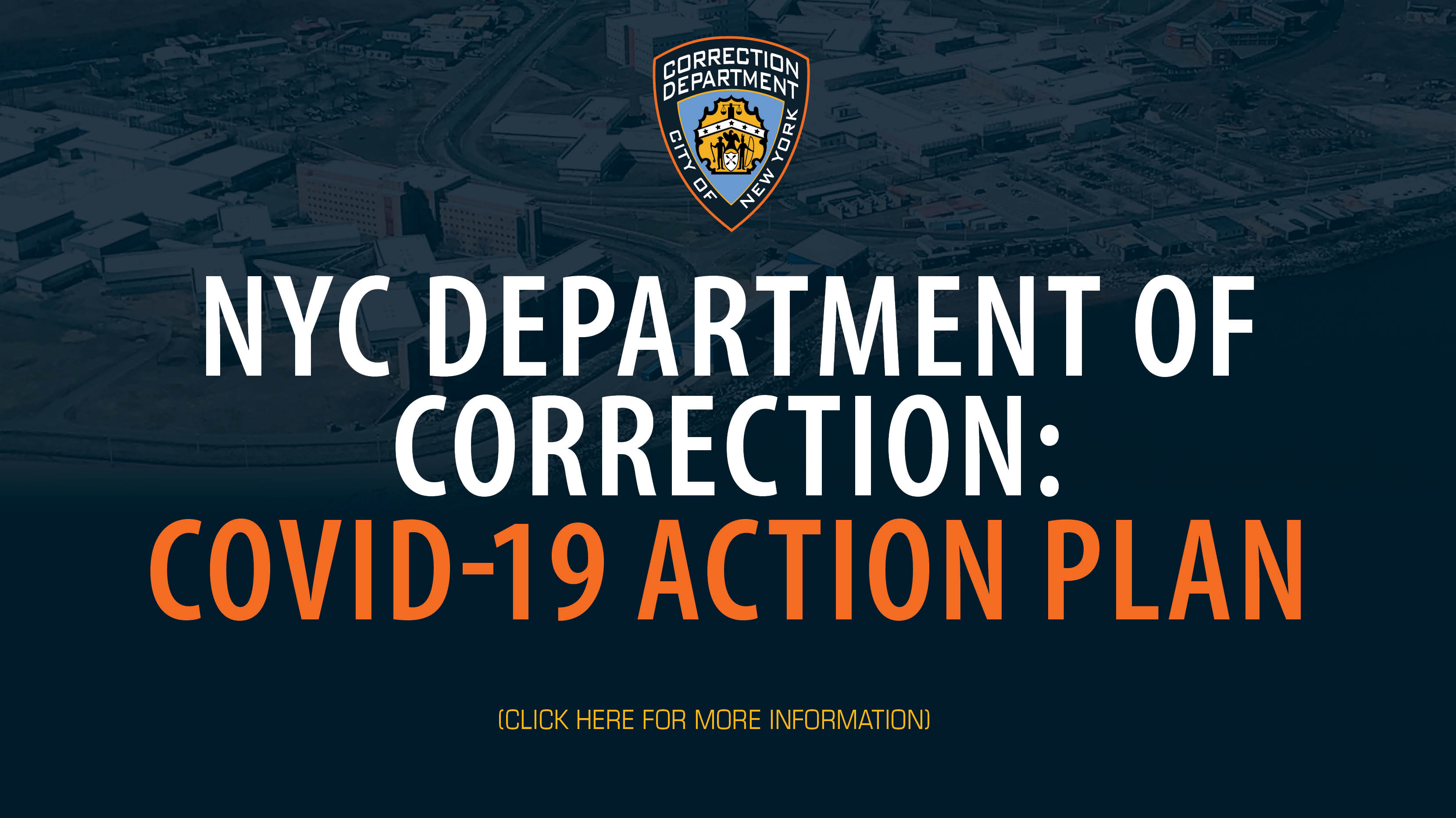 Click for information on Department of Correction COVID information
                                           