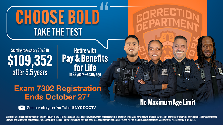 Correction Officer Exam #7302
                                           