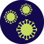 icon of covid virus