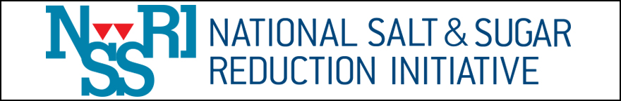 Text features the National Salt and Sugar Reduction Initiative logo