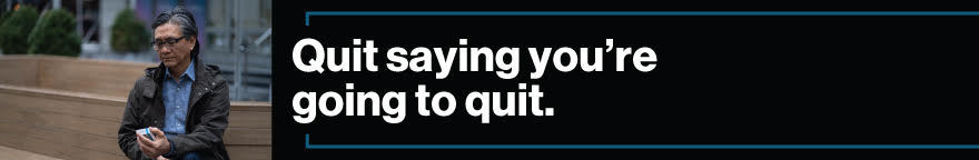Quit saying you're going to quit.