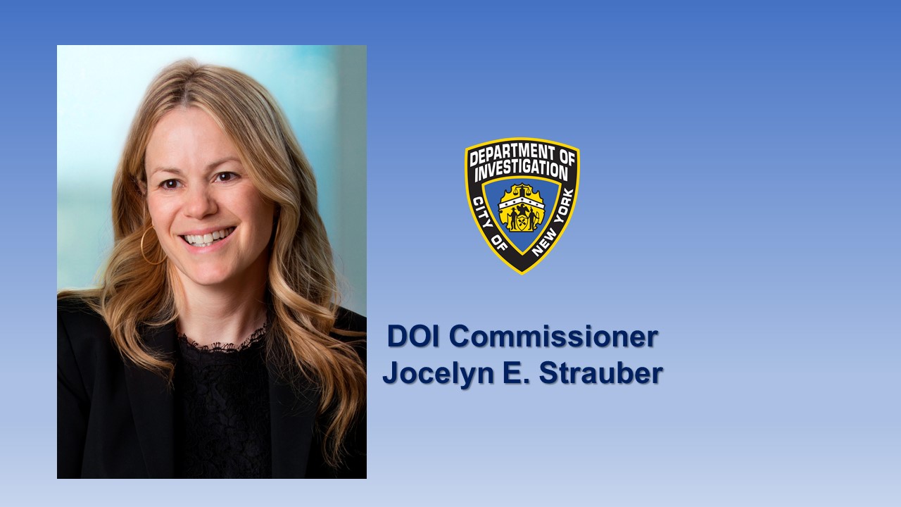 Photo of the DOI Commissioner
                                           