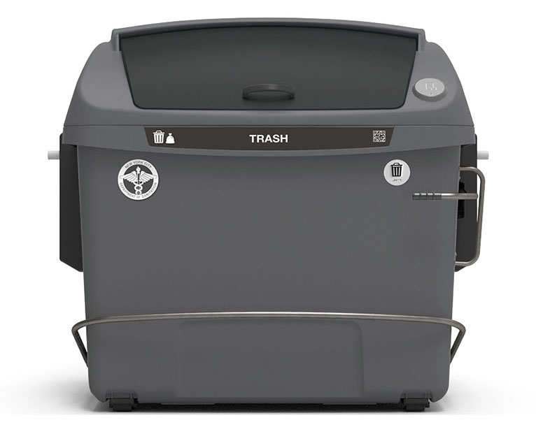 Empire Bin stationary on-street container