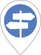 map marker graphic for navigating the journey