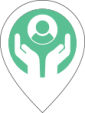 map marker graphic for Supporting the Journey