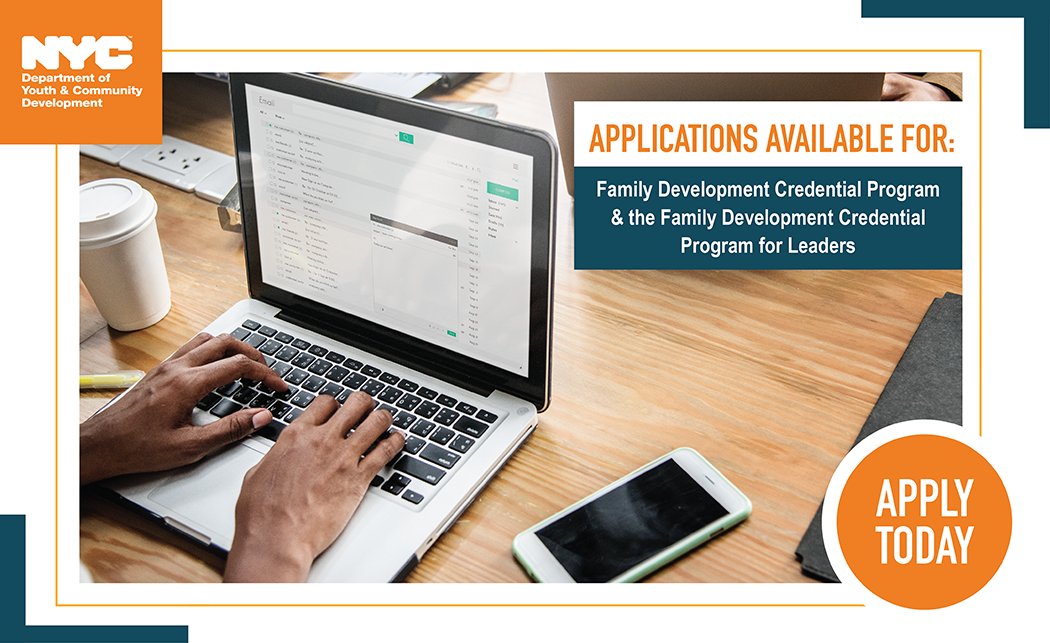 Family Development Credential (FDC) programs
                                           
