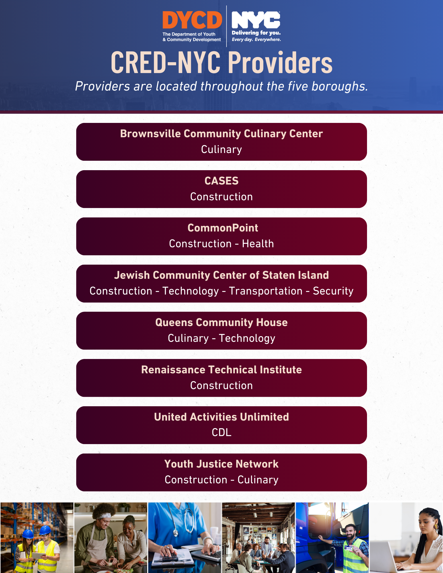 CRED- NYC Providers
